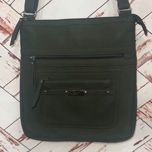 Rosetti dark olive green Crossbody Bag